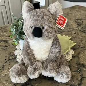NWT Gund Kaylee the Koala, Gray White Stuffed Plush Toy Bear 31071 Bean Bag 2012